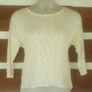 Love and let Love size L blouse lace panel back